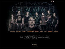 Tablet Screenshot of cruadalach.com